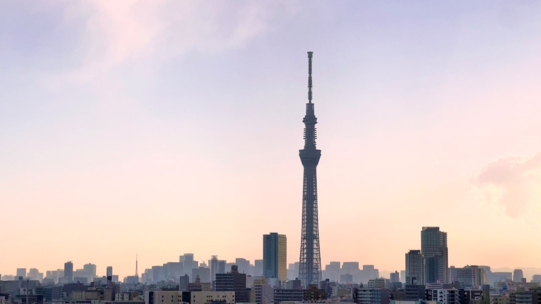 Tokyo skyline with Tokyo Skytree, featured image for the Skytree ticket guide