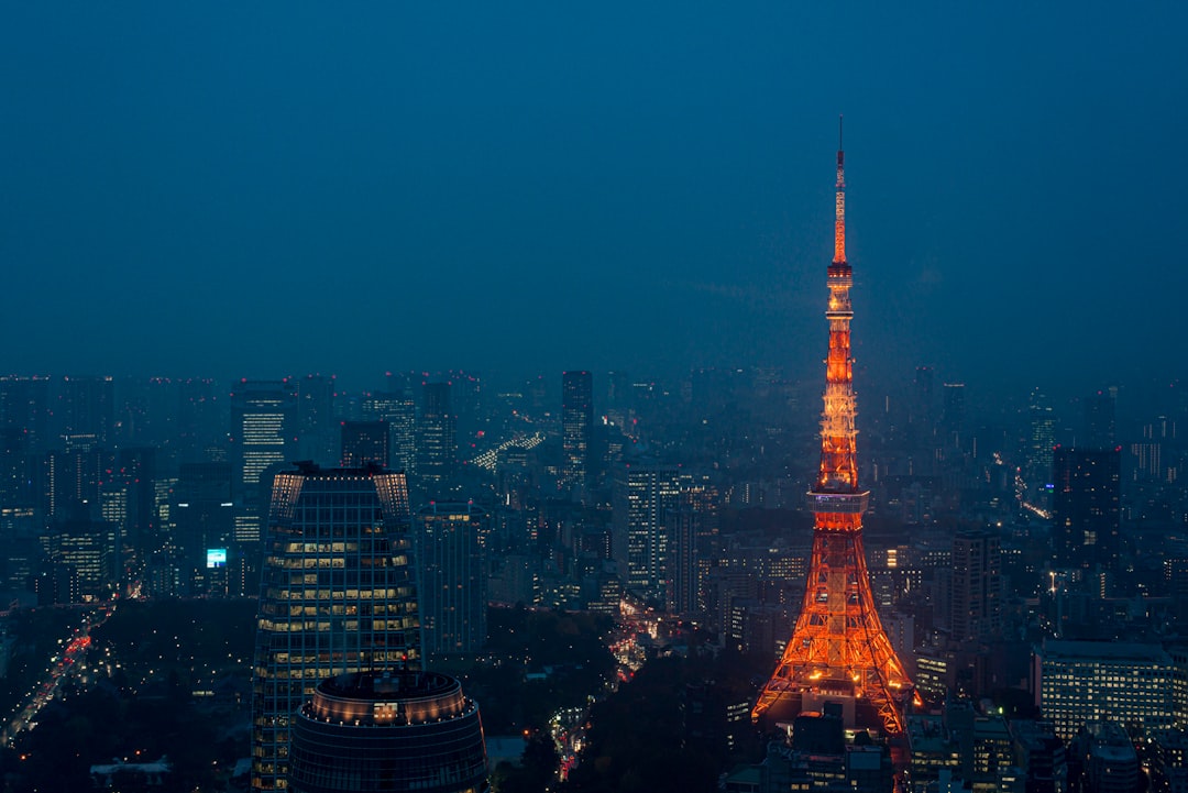 Tokyo city skyline, featured image for a guide to the best areas to stay in Tokyo